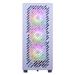 ADATA XPG case VALOR AIR PRO, ATX, Průhledná bočnice, 4x 120mm ARGB Fan, Bílá VALORAIRPROMTA-WHCWW