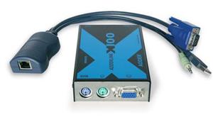AdderLink X100 extender, USB, audio X100A-USB