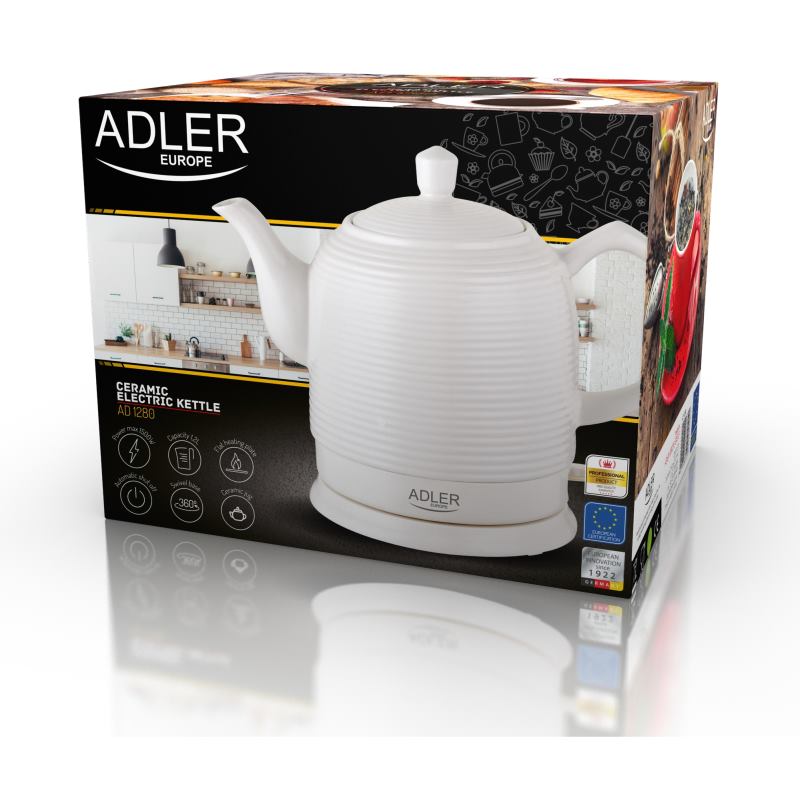 ADLER AD 1280, Rýchlovarná kanvica 1,2L