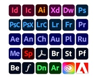 Adobe Creative Cloud for TEAMS All Apps MP ML (+CZ) COM RNW 1 User, 12 Month, Level 1, 1 - 9 Lic 65297757BA01B12