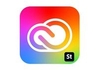 Adobe Creative Cloud for teams All Apps with Adobe Stock MP ENG COM NEW 1 User, 1 Month, Level 1, 1-9 Li 65297678BA01C12