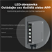 AENO AGH6S Premium Eco Smart Ohrievač, LIMITOVANÁ EDÍCIA, farba antický mramor, LED, WI-FI, max 700W, Infra AGH0006S