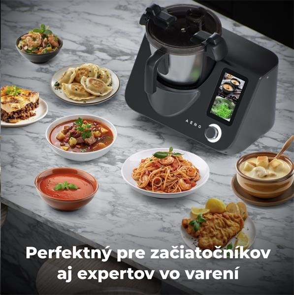 AENO GastroLab CR1S, Food procesor, nahrádza 20 spotrebičov, auto varenie, WI FI ACR0001S