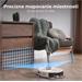 AENO Robotický vysavač RC6S, 2v1 mokré a suché cistenie,180 min,rotovacie mopy,LIDAR, AENO App,HEPA,základna, č ARC0006S