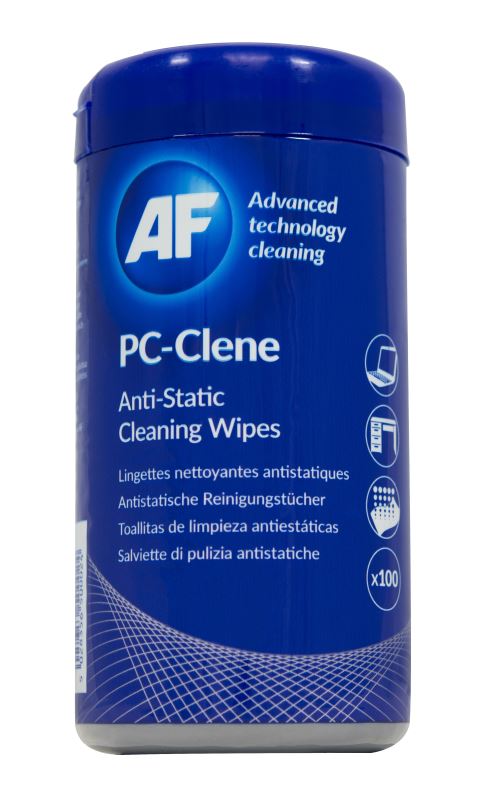 AF PC Clene - Impregnované čistící ubrousky AF (100ks) 5028356500024