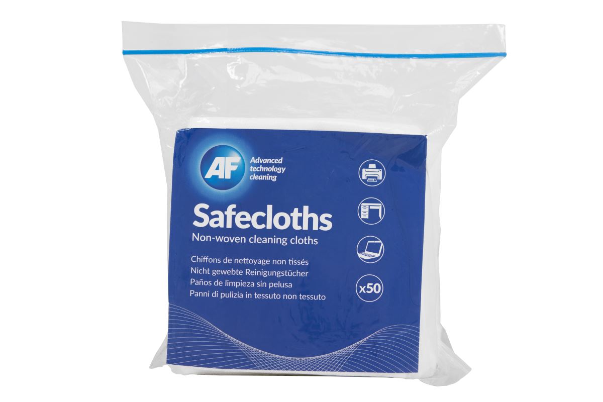 AF Safecloth - Ubrousky z netkané textilie nepouštějící vlákna AF 50 ks 5028356500802