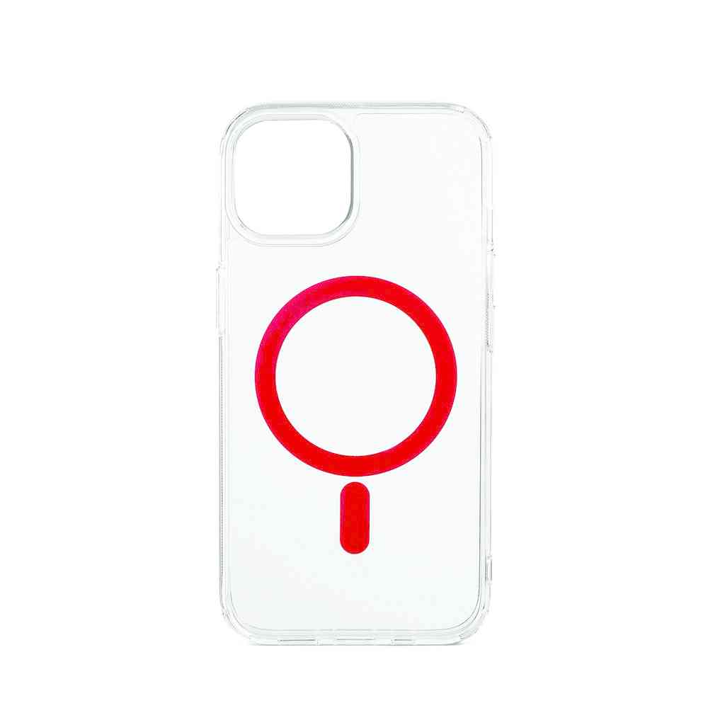 Aiino - Frozen Case with magnet for iPhone 14 Plus - red AIFRO6722-RD