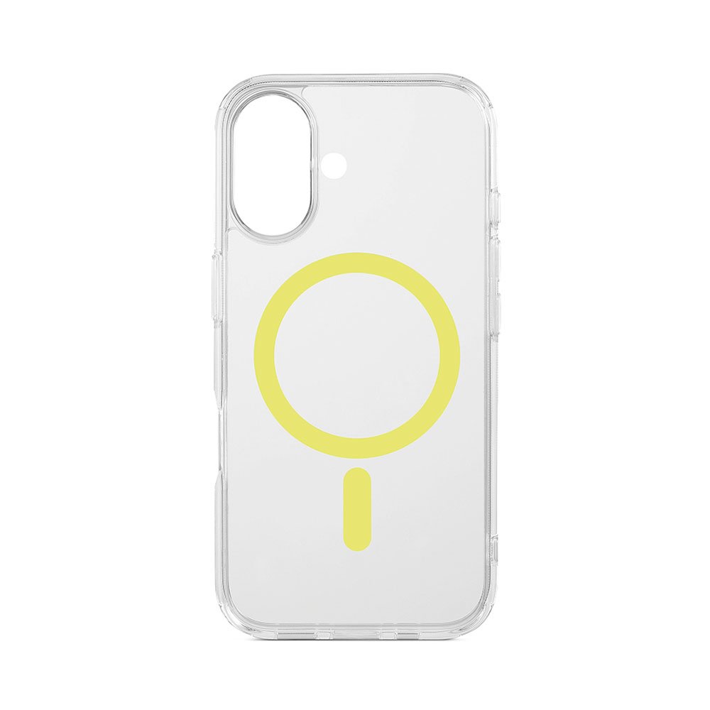 Aiino - Frozen Case with magnet for iPhone 16 - Lime AIFRO6124-YL