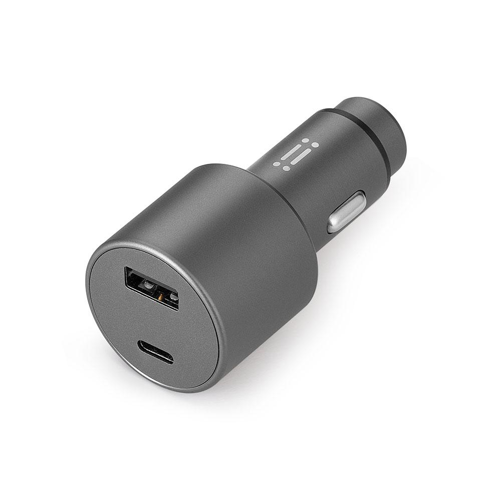 Aiino - Willy 78W Car Charger with USB-C and USB-A ports AICAR78W