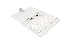 AIREN AiTab Leather Case 1 with USB Keyboard 7" WHITE (CZ/SK/DE/UK/US.. layout) Leather Case 1 7W