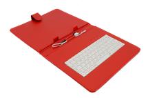 AIREN AiTab Leather Case 3 with USB Keyboard 9,7" RED (CZ/SK/DE/UK/US.. layout) Leather Case 3 97R