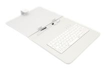 AIREN AiTab Leather Case 3 with USB Keyboard 9,7" WHITE (CZ/SK/DE/UK/US.. layout) Leather Case 3 97W