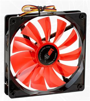 AIREN FAN RedWings140 LED RED (140x140x25mm, 14,6dBA) AIREN - FRW140LEDRED