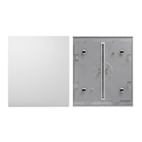 Ajax CenterButton (1-gang/2-way) white (45114) - Středové tlačítko (spínač řazení 1, 6) AJAX45114