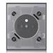 Ajax CenterCover (smart) - Středový kryt zásuvky, horizontální, grafitová AJAX59988