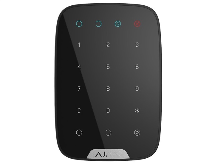 Ajax KeyPad black (8722) Bezdratova dotykova klavesnica 0856963007316