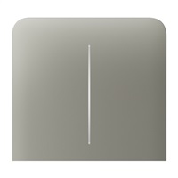 Ajax SideButton (2-gang) vertical - Boční dvou tlačítko, vertikální instalace, olivová AJAX83440