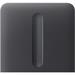 Ajax SideButton (Dimmer) vertical - Boční kryt stmívatelného tlačítka, vertikální instalace, grafitová AJAX98602