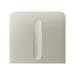 Ajax SideButton (Dimmer) vertical - Boční kryt stmívatelného tlačítka, vertikální instalace, slonovinová kost AJAX98604