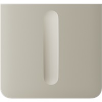 Ajax SideButton (Dimmer) vertical - Boční kryt stmívatelného tlačítka, vertikální instalace, slonovinová kost AJAX98604