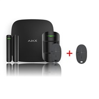 Ajax StarterKit 4G black + SpaceControl black - ZDARMA AJAXSET4G_BL