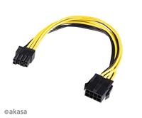 AKASA - 12V ATX 8-Pin na PCIe 6+2 pin adaptér AK-CBPW23-20