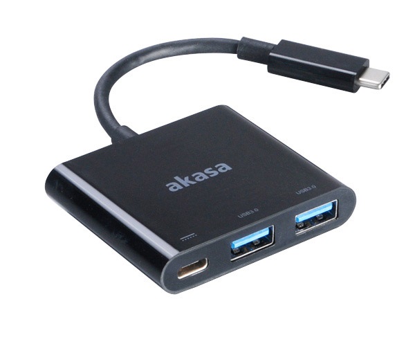 AKASA AK-CBCA08-15BK Typ C 2 x USB 3.0 Hub
