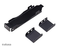 AKASA braket pro montáž 8cm/9cm fan do PCI slotu AK-MX304-08BK