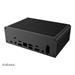 AKASA case Newton CTN, fanless case, černá A-NUC75-M1B