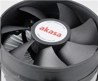 AKASA CPU chladič AK-CCE-7105EP pre Intel LGA 775, 1156 a 1200, 92mm PWM ventilátor, do 95W