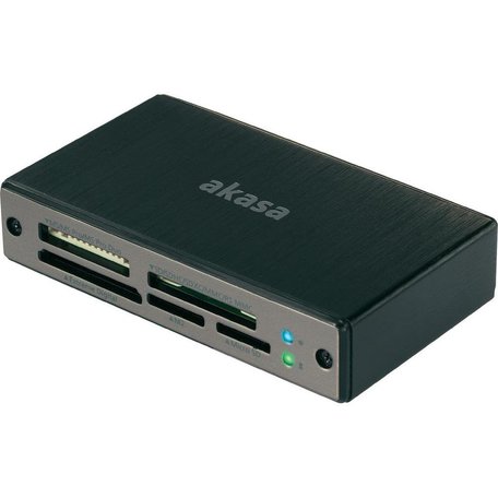 AKASA čtečka AK-CR-06BK/ USB3.0/6 slot./ 4710614534520