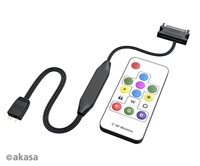 AKASA kontrolní panel pro RGB pásky Vegas dálkový AK-RLC-02