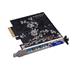 AKASA PCIe karta 2xUSB 3.2 Gen 2 Type-C a 3xType-A AK-PCCU3-09