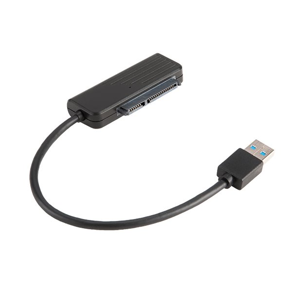 AKASA USB 3.1 adaptér pro 2,5" HDD a SSD - 20 cm AK-AU3-07BK