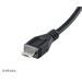 AKASA - USB kabel OTG - mikro USBna USB - 15 cm