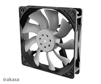 AKASA ventilátor OTTO SF12, 120x120x25mm, 12V AK-FN110