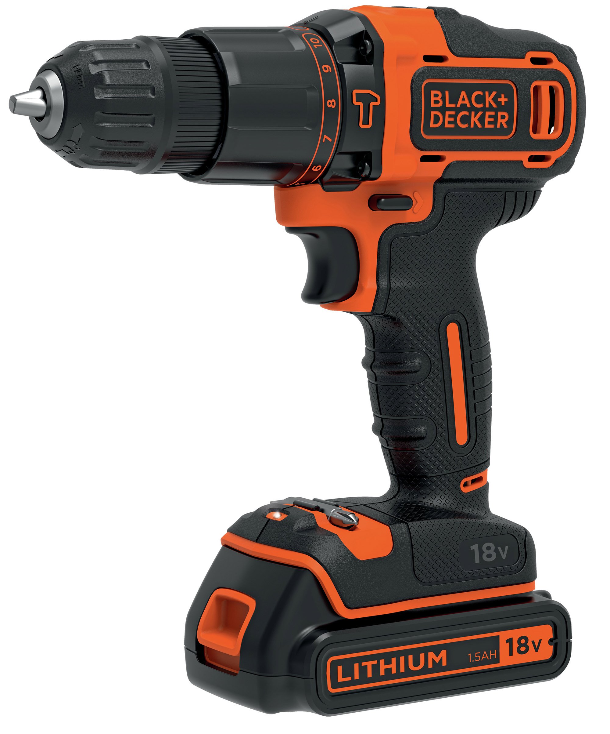 Aku vŕtačka Black&Decker BDCHD18KB