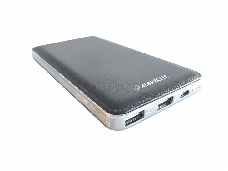 Albrecht PB 10.000 PowerBank black 4032661729897