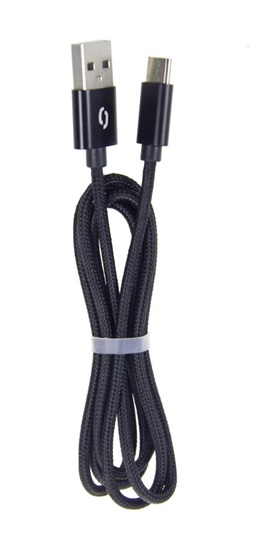 ALI datový kabel microUSB,černý DAKT001 8595181189535