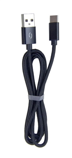 ALI datový kabel USB-C,černý DAKT003 8595181189559