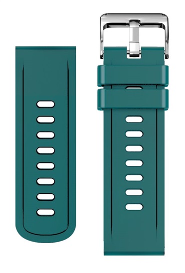 ALI řemínek silikon. 22mm,zele. 22AW0005 8595181195253