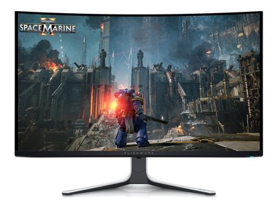 Alienware 32 Gaming Monitor AW3225QF - OLED monitor - hraní her - zakřivená - 32" (31.62" zobrazite 210-BLLV