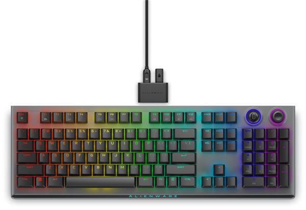 Alienware Tri-Mode Wireless Gaming Keyboard - AW920K (Dark Side of the Moon) AW920K-G-WW