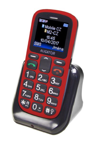 ALIGATOR A321 Senior červeno-černý + st.nab. A321RB