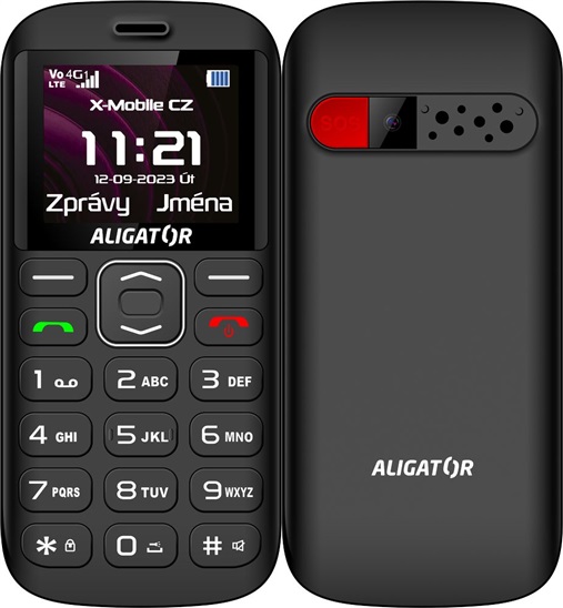 Aligator A720 4G Senior Black 8596426102258