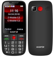 ALIGATOR A890 Senior černý A890BK