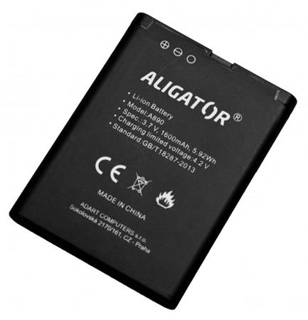 Aligator baterie A890, A900, Li-Ion 1600 mAh, originální A890BAL