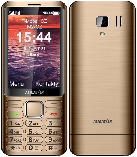 ALIGATOR D950 Dual sim zlatý AD950GD