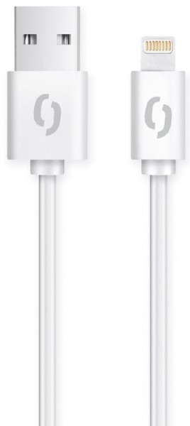 ALIGATOR Datový kabel 2A, Lightning bílý DAKA004