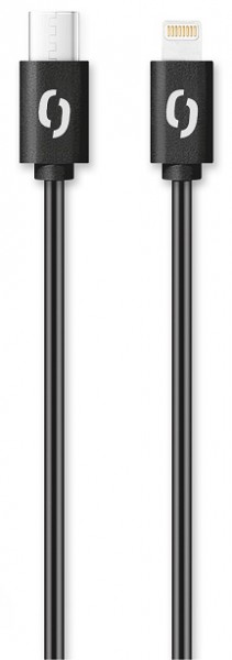 ALIGATOR Datový kabel POWER 3A, USB-C/lightning černý DATKP33